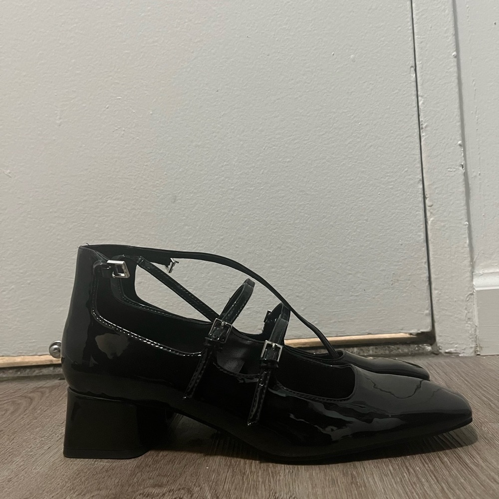 Black Patent Mary Janes